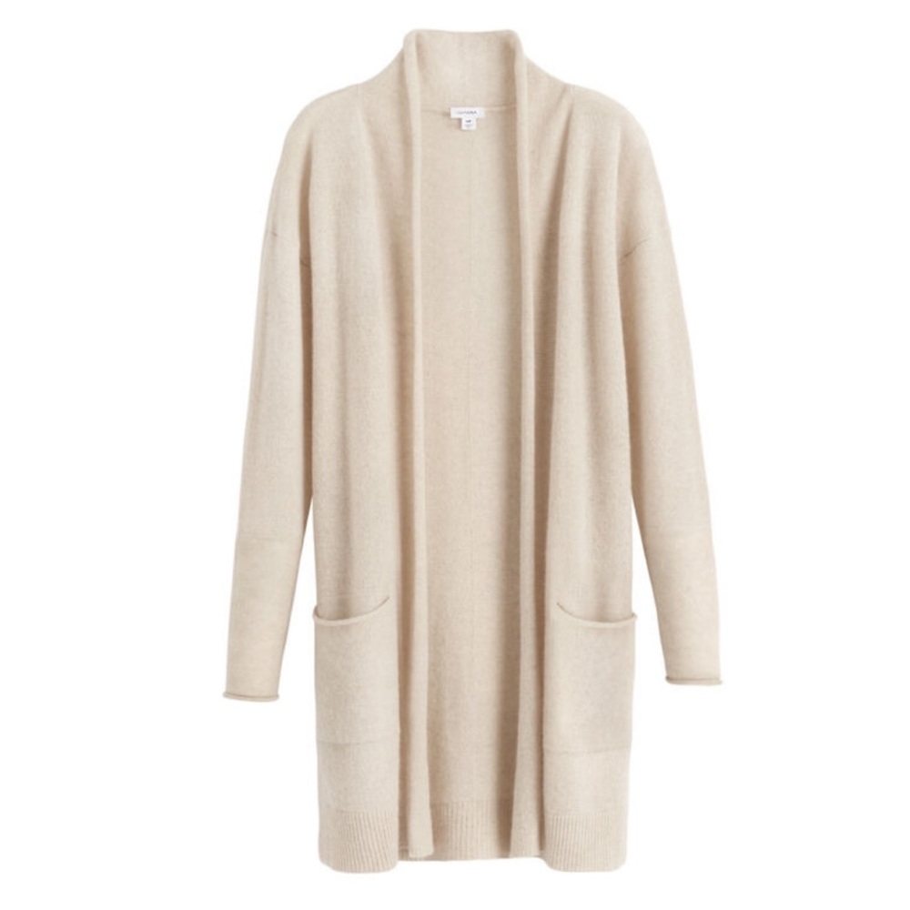Cuyana Open Cashmere Cardigan | Duster Sweater